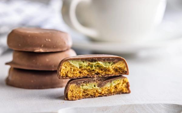 Biscuits au chocolat à la mode de Dubaï