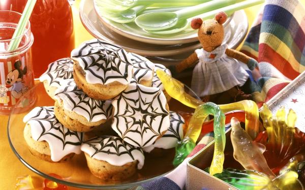 Muffins et serpents en gelée