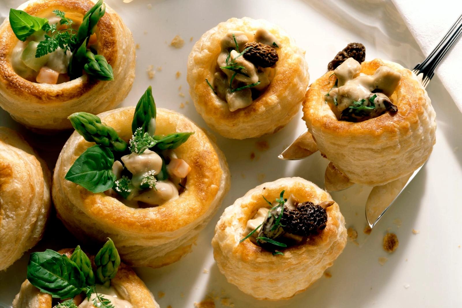 Vol-au-vent aux morilles et ris de veau