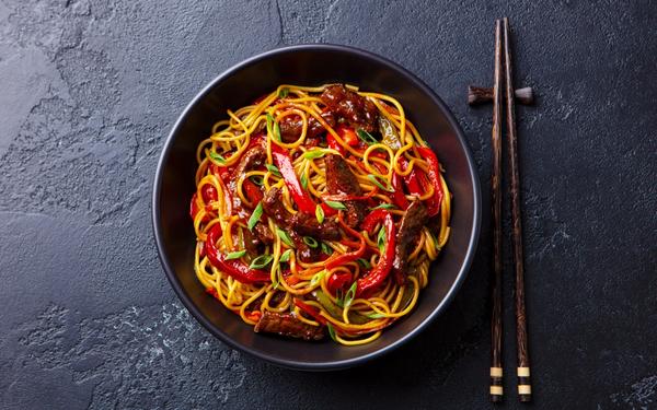 Recette nouilles au boeuf