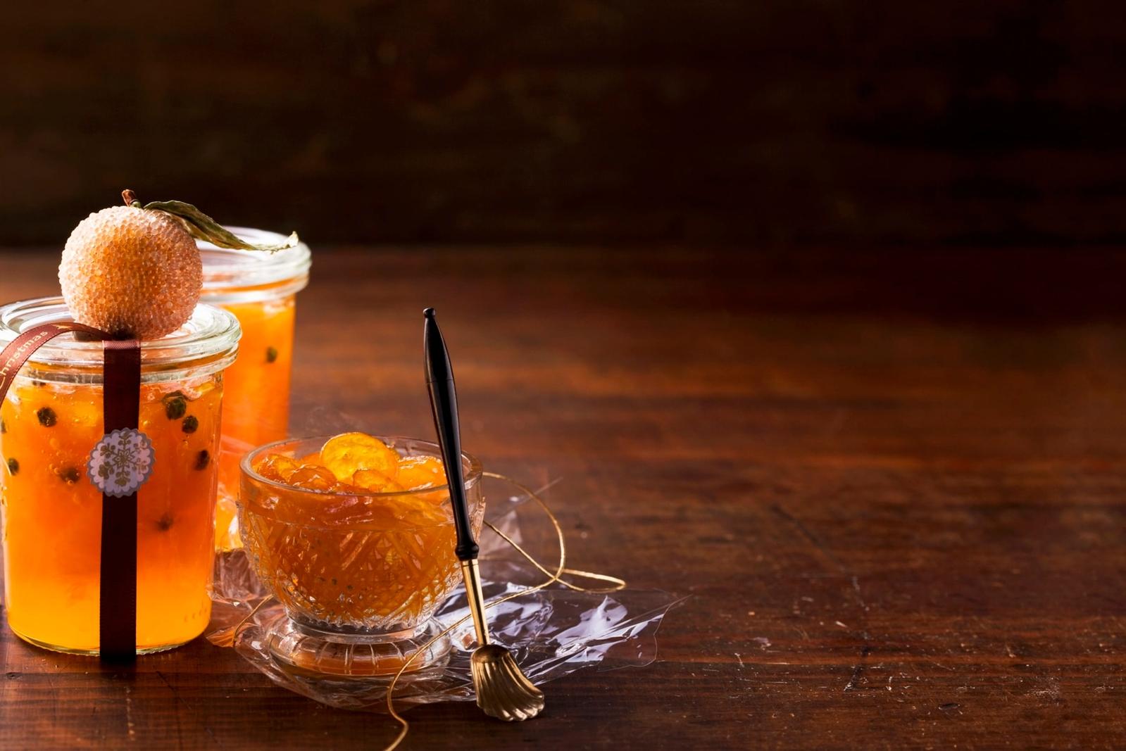 Marmelade de mandarines et kumquats aux saveurs de Noël