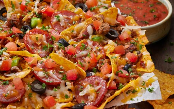 Pizza-Nachos
