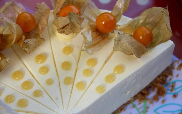 La recette du gâteau au fromage Physalis