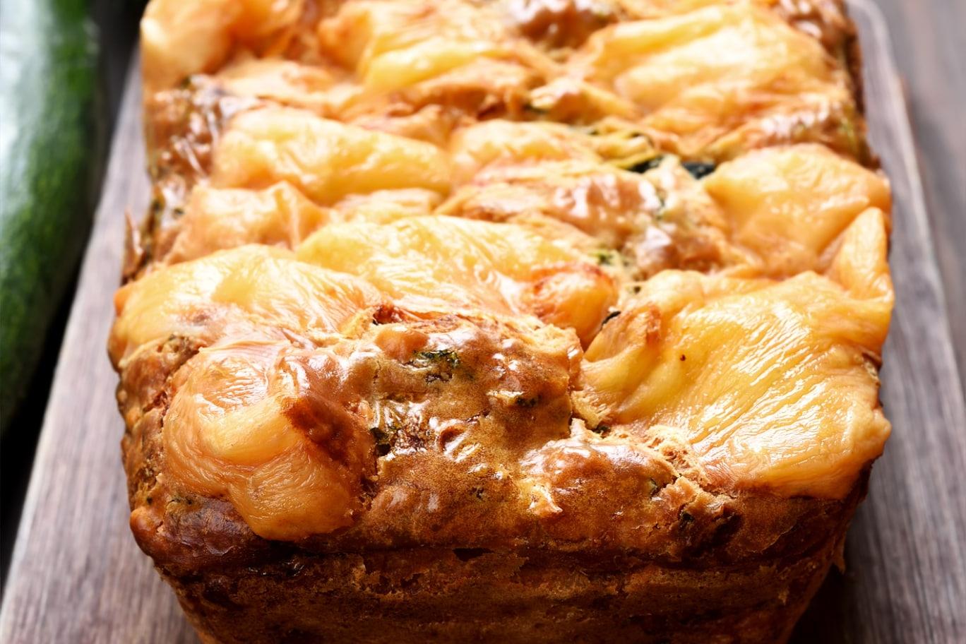 Recette pain de légumes aux courgettes carottes et fromage