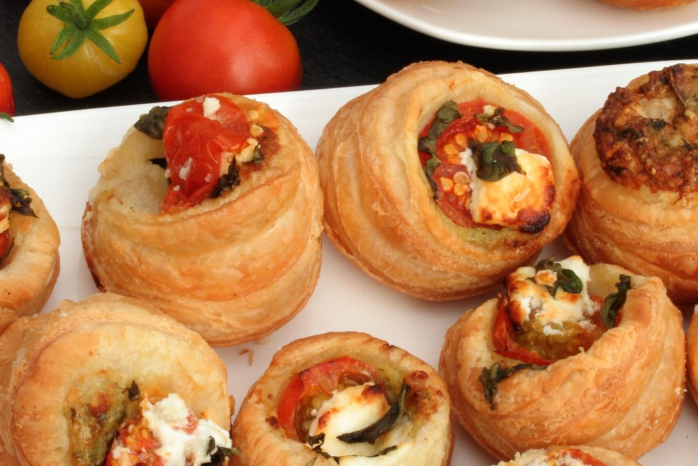 Recette bouchées fromage de chèvre et tomate