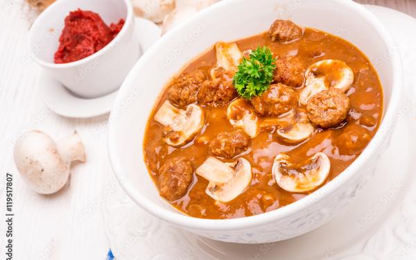 TEST Soupe mock turtle aux champignons V4