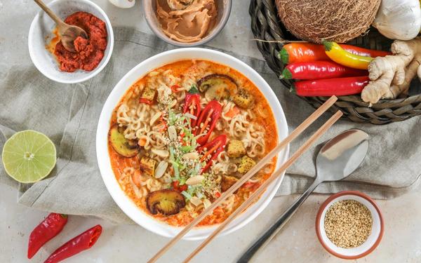 Recette nouilles pimentées à l'ail