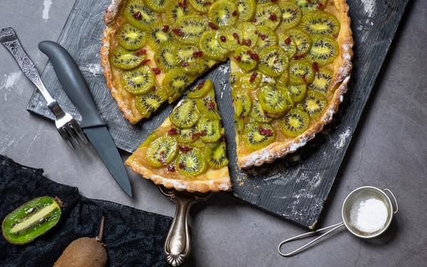 Recette tarte aux kiwis