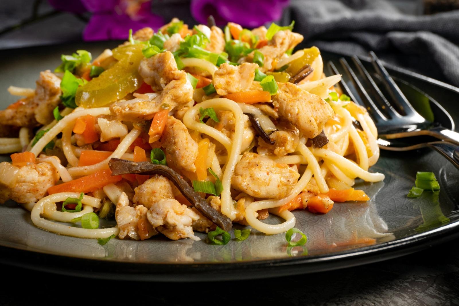 Recette pad thaï au poulet