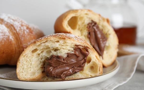 Recette croissant fourré au chocolat