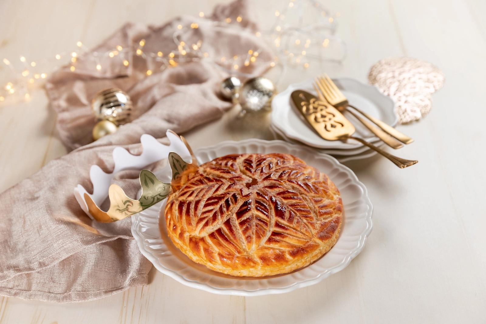 Galette des rois à la compote de pomme
