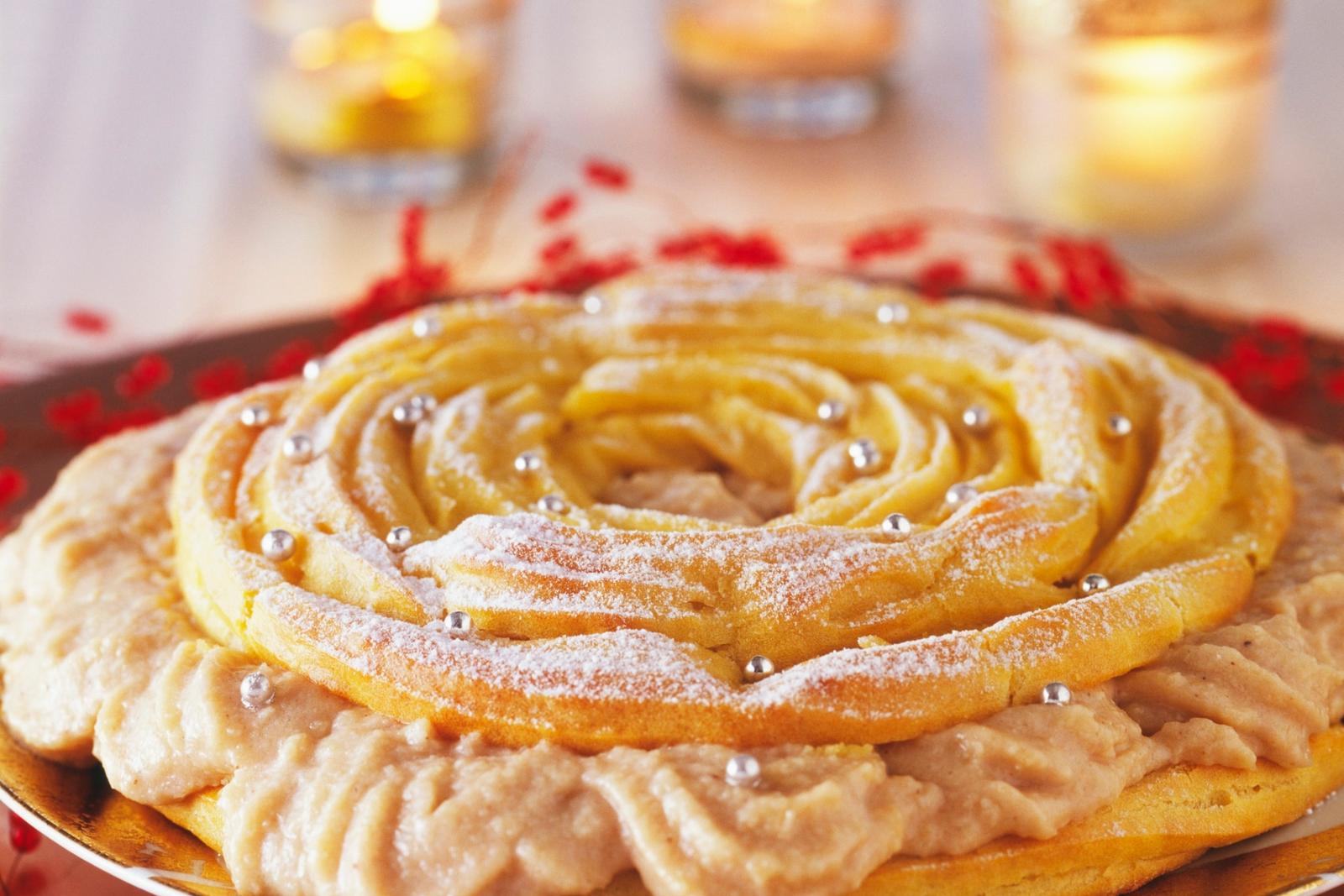 Paris-Brest à la crème de marrons