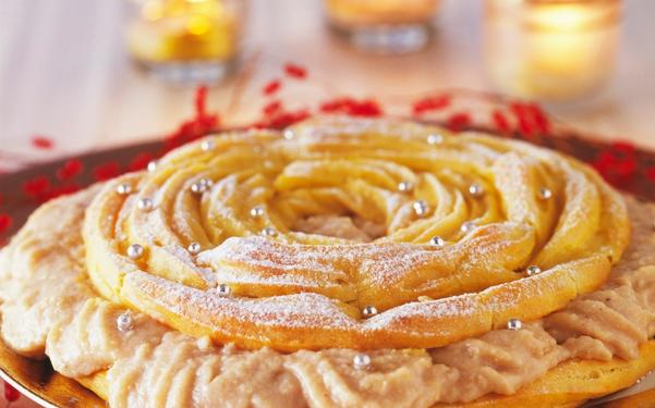 Paris-Brest à la crème de marrons