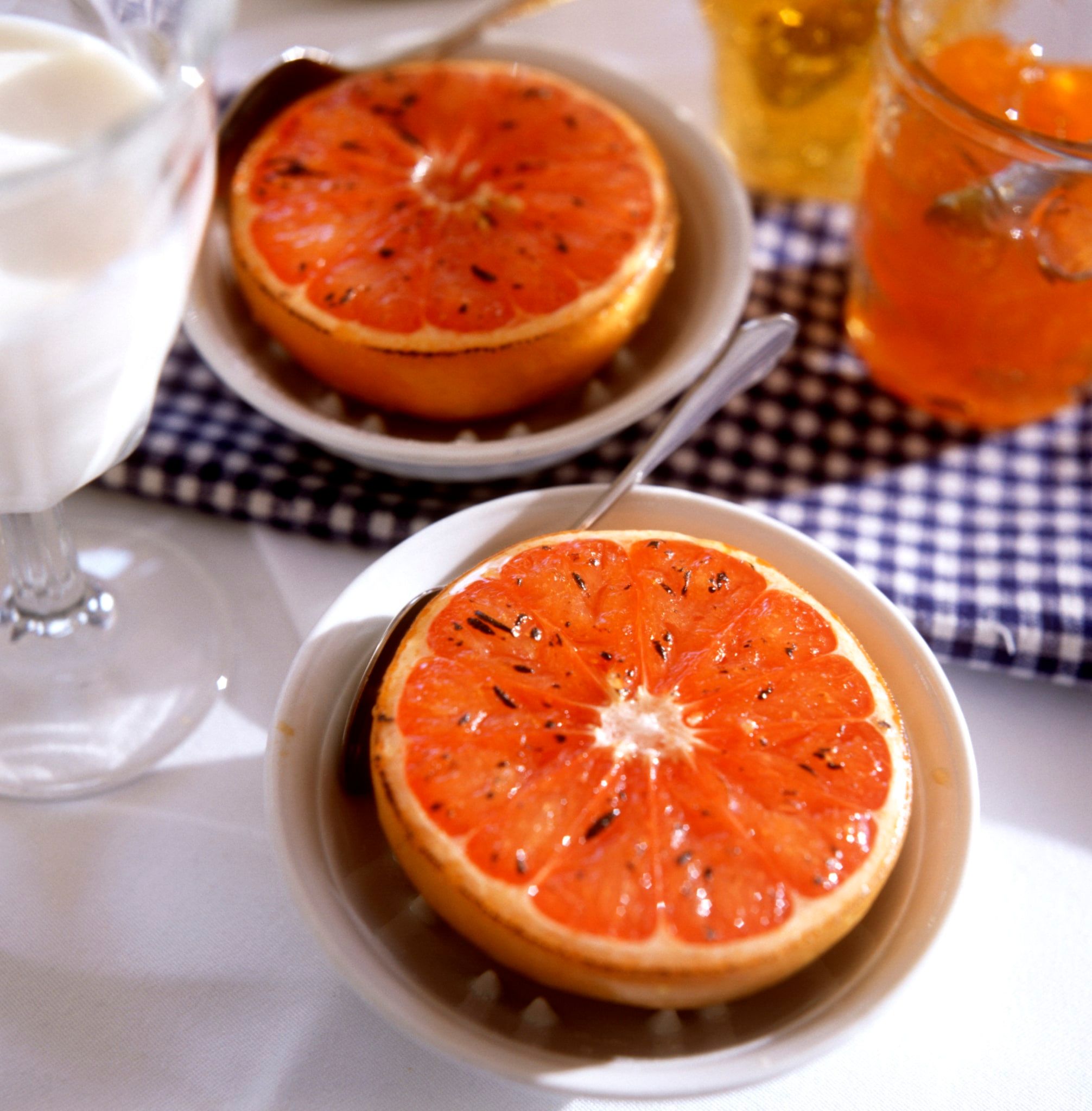 Pamplemousse grillé au miel