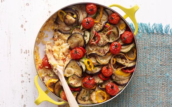 Ratatouille paëlla végétarienne