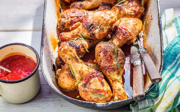 Recette cuisses de poulet aux herbes épicées