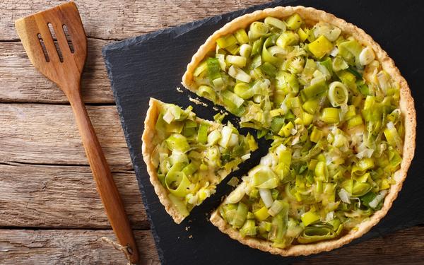 TEST Quiche aux poireaux