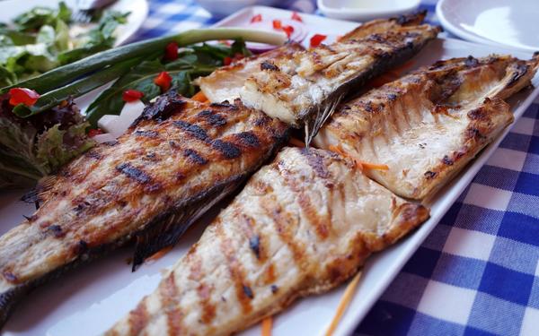 Darnes d’espadon grillé