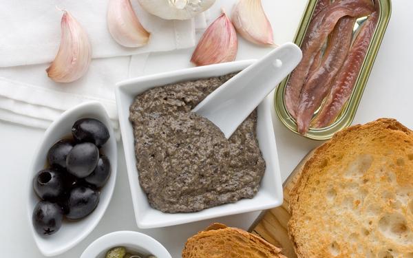 Recette de la tapenade provençale aux anchois