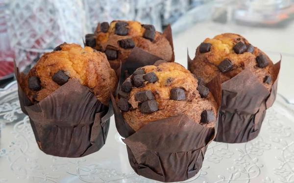 Muffins aux pépites de chocolat