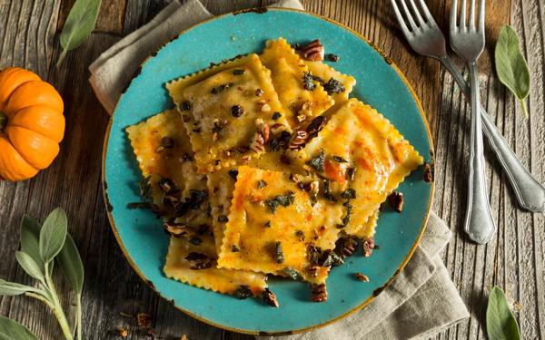 Recette ravioli à la citrouille