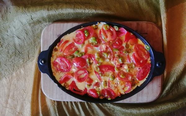 Recette omelette turc aux légumes