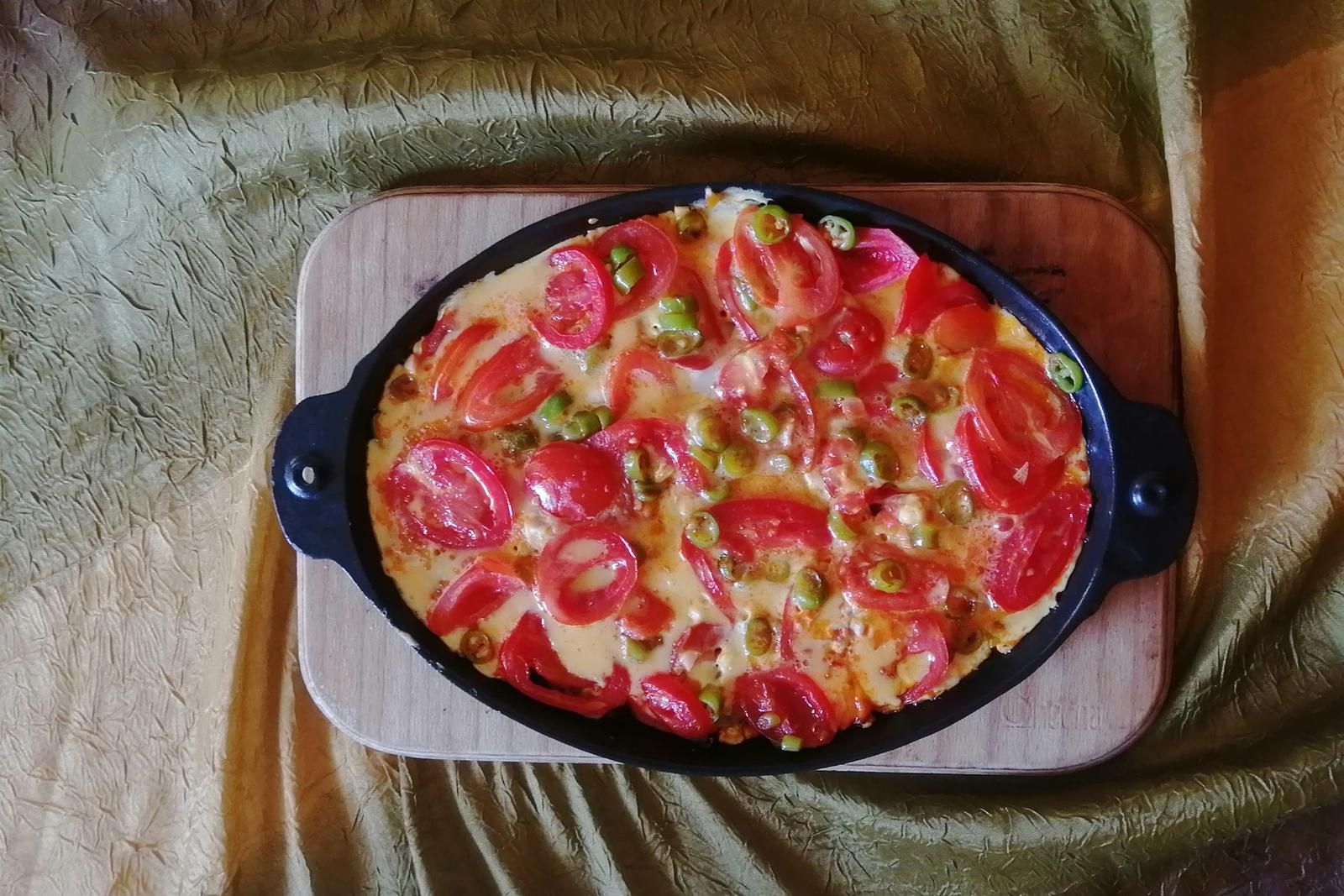 Recette omelette turc aux légumes