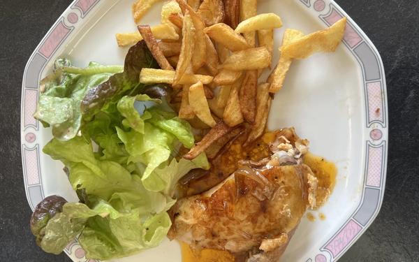 Poulet au four au paprika