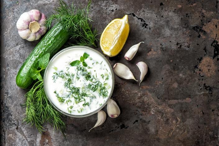 Recette de sauce tzatziki grecque