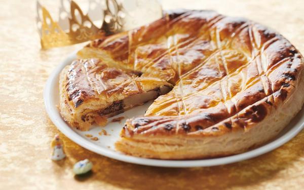 Galette des rois Belle-Hélène