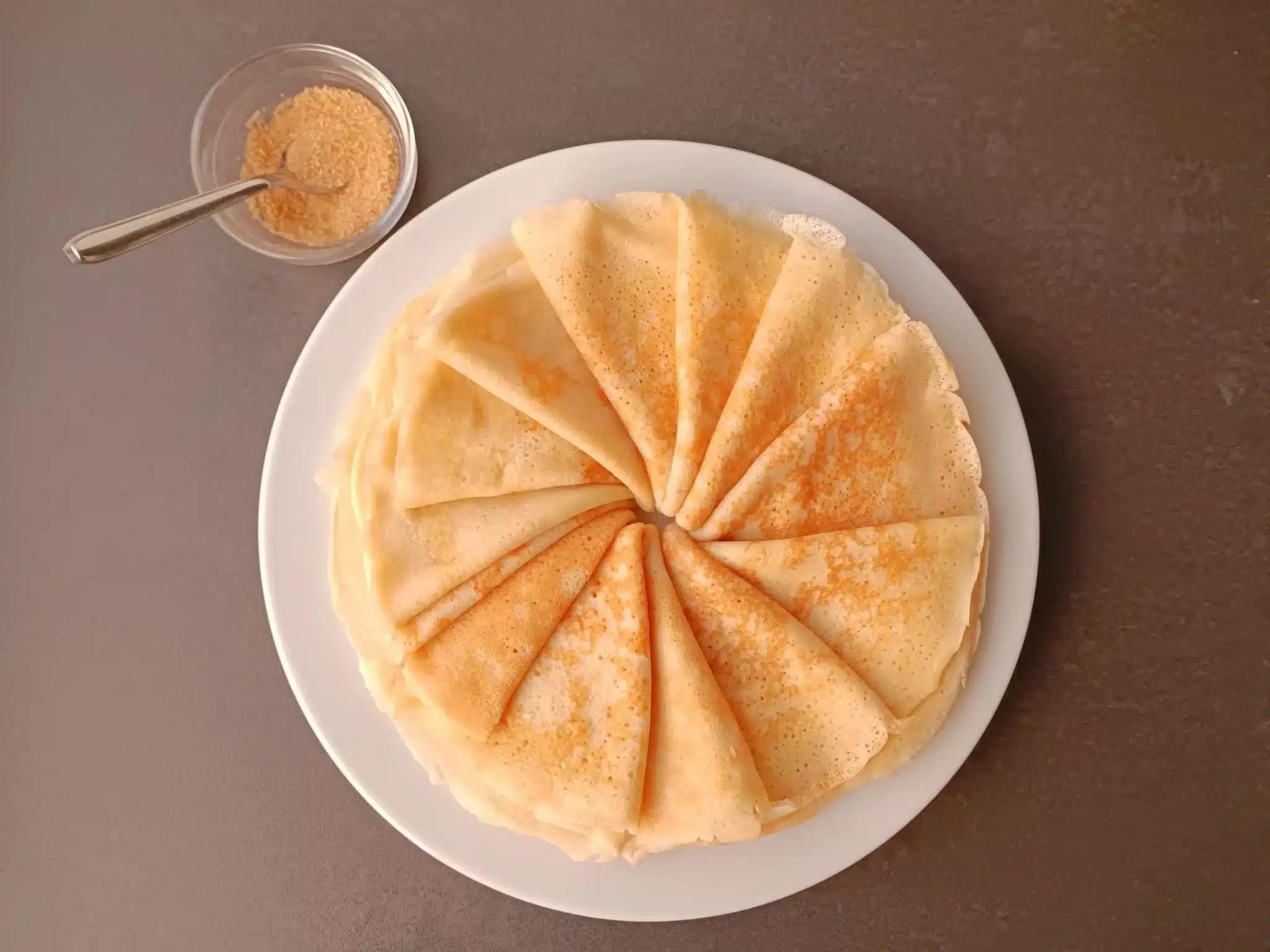 Crêpes moelleuses – recette facile pour petit déjeuner ou goûter