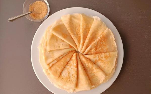 Crêpes moelleuses – recette facile pour petit déjeuner ou goûter
