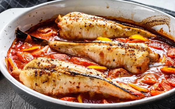 Recette lotte à la tomate