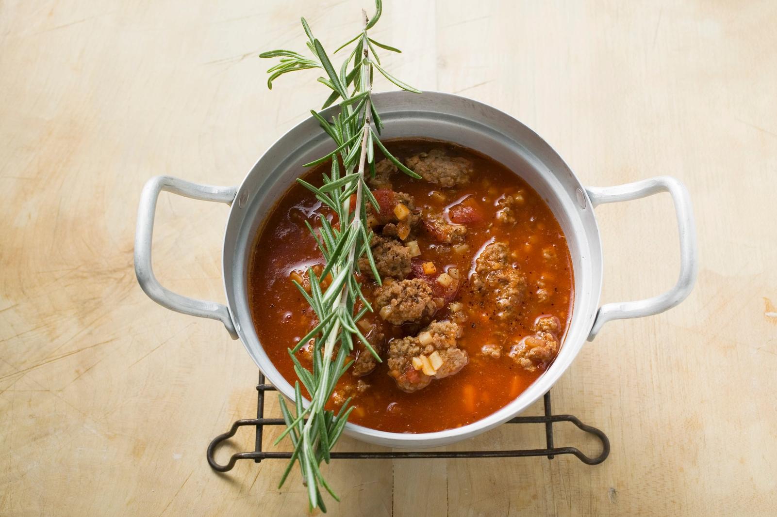 Ragoût de viande hachée