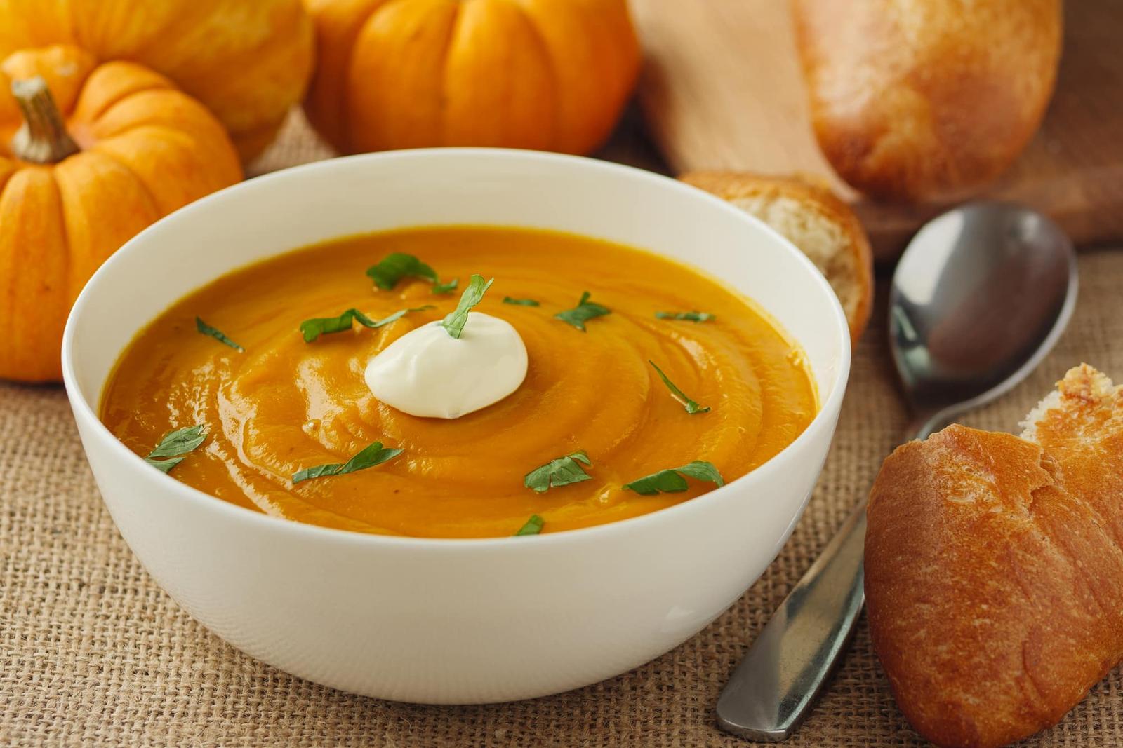 Recette de velouté de potiron à l'ancienne