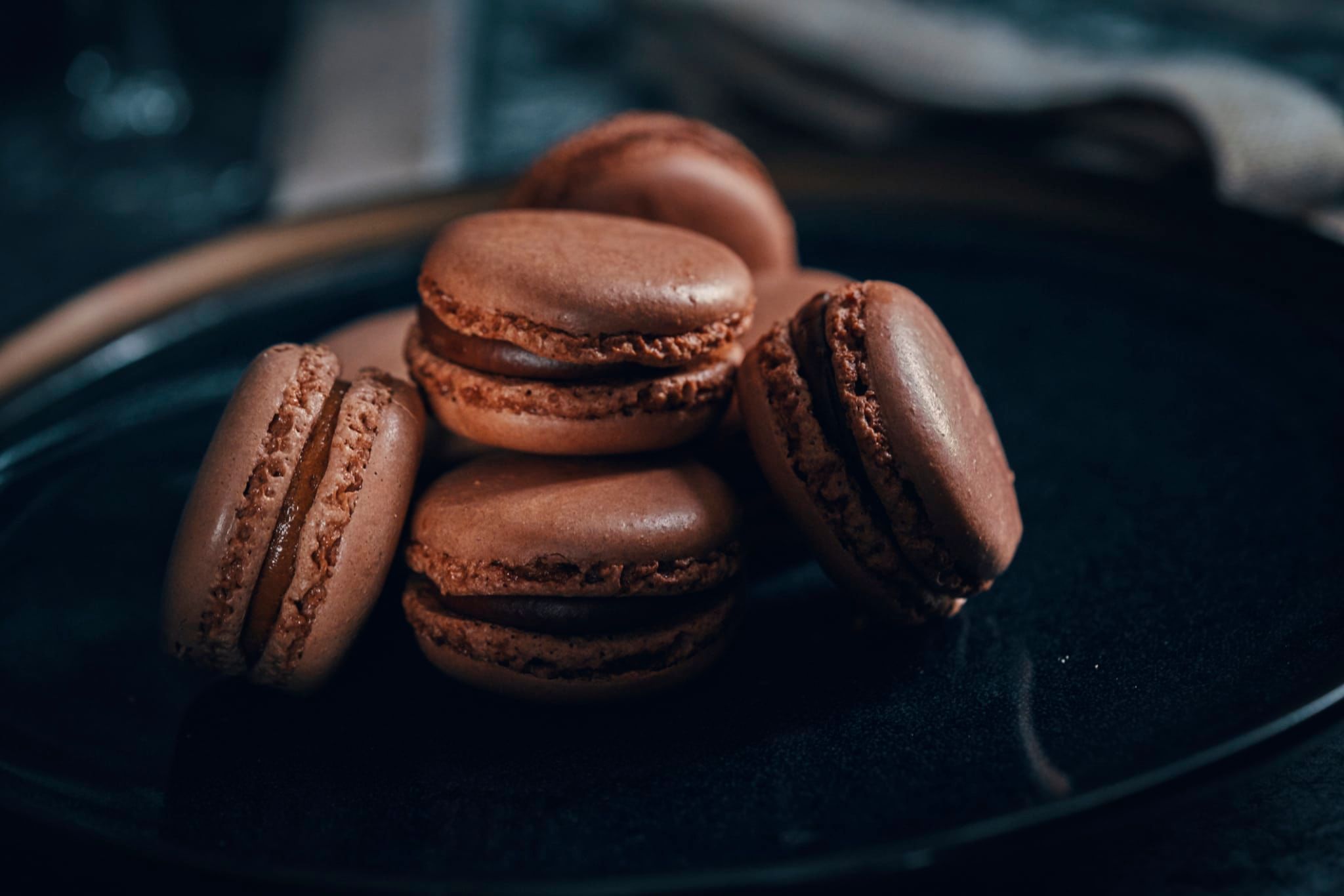 Recette macarons chocolat