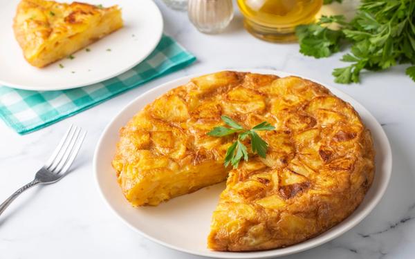Recette omelette espagnole aux pommes de terre