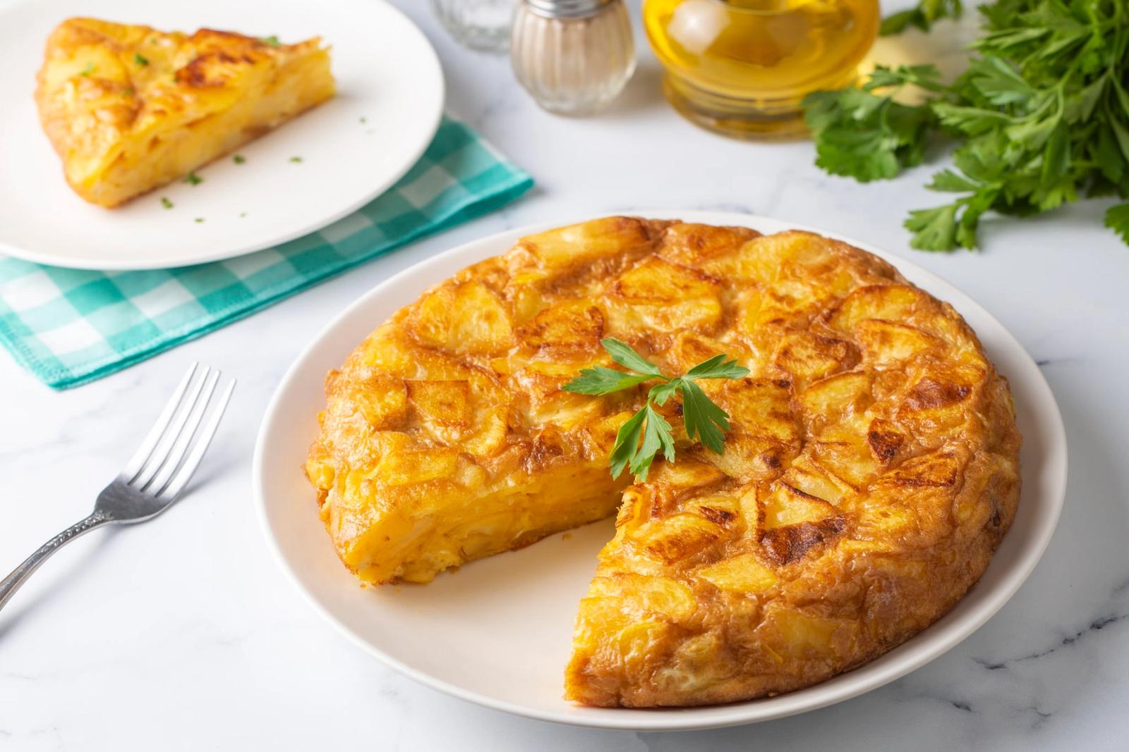 Recette omelette espagnole aux pommes de terre