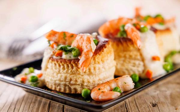 Recette vol au vent aux fruits de mer