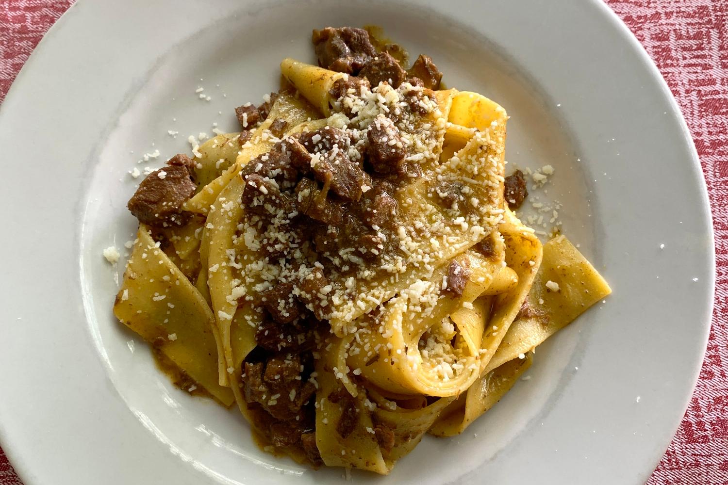 Pappardelle au ragoût de sanglier