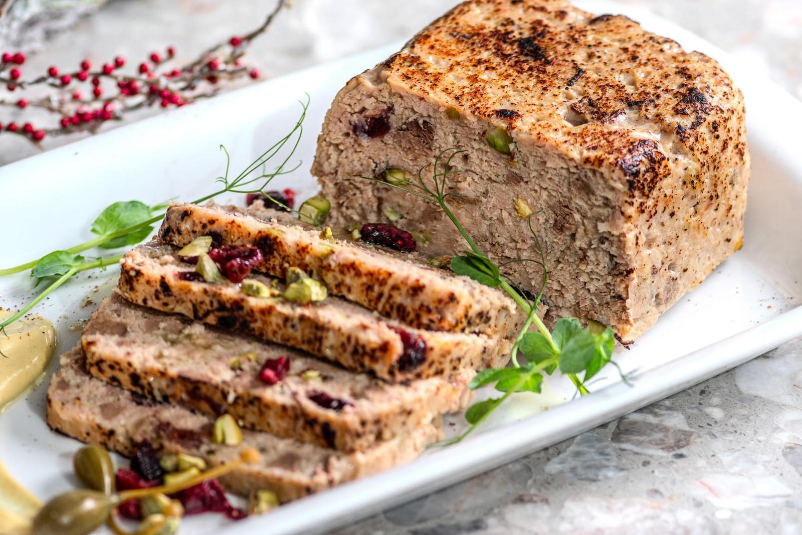 Recette terrine de canard aux pistaches