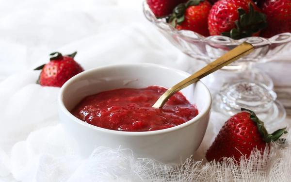 Compote de fraises