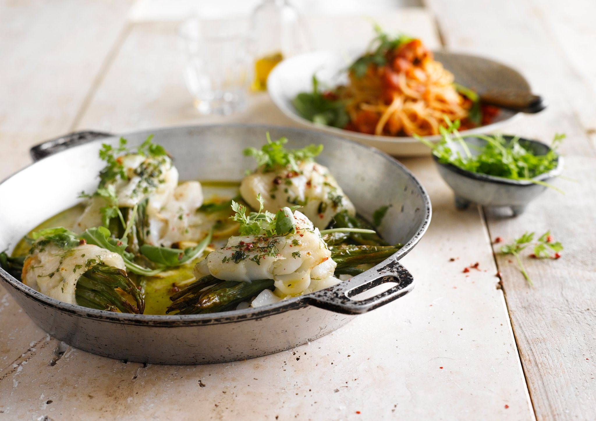 Fagots de haricots verts à la limande