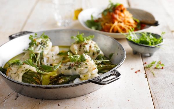 Fagots de haricots verts à la limande