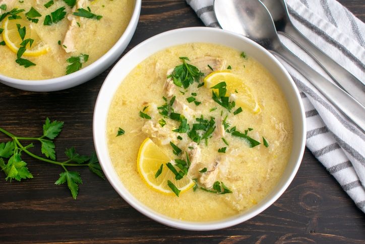 Recette de soupe avgolemono grecque