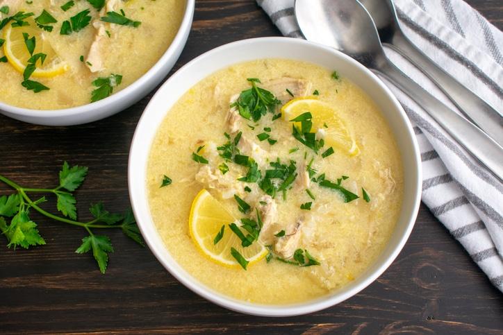 Recette de soupe avgolemono grecque