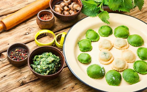 Ravioli à l’ortie