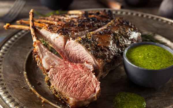 Recette côtes d'agneau aux herbes