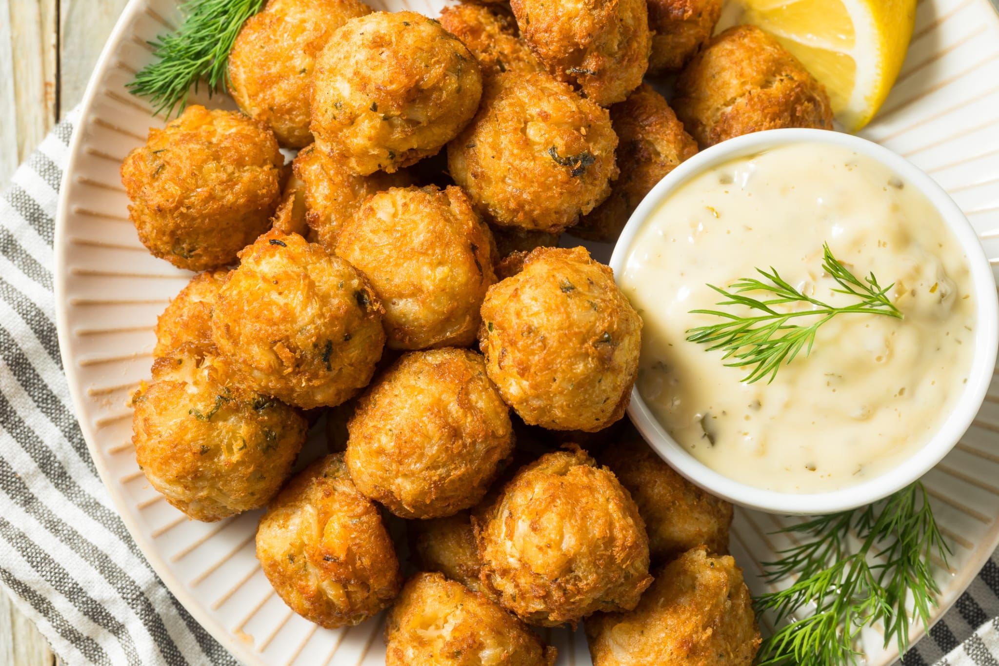 Mini boules au crabe