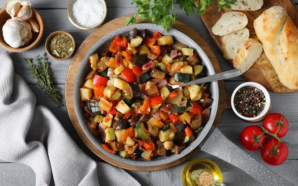 La recette de la ratatouille